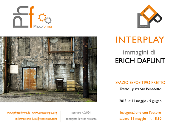 INTERPLAY | ph. di Erich Dapunt |